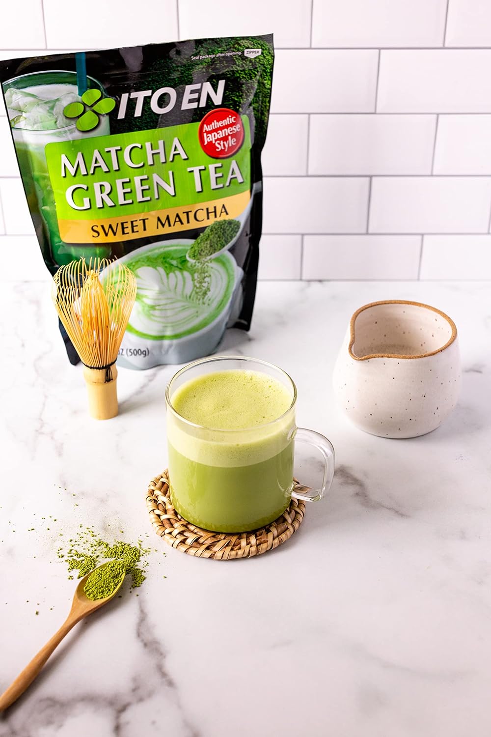 ITO EN - Matcha Green Tea, Sweet Powder, Sweetened Green Tea Powder